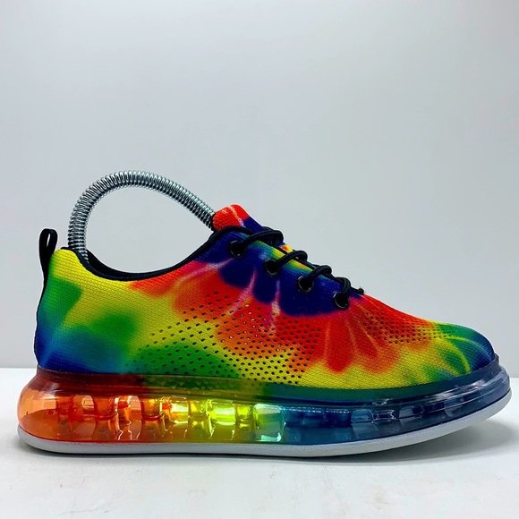 Cape Robbin Shoes - Women’s Cape Robbin Rainbow print sneakers